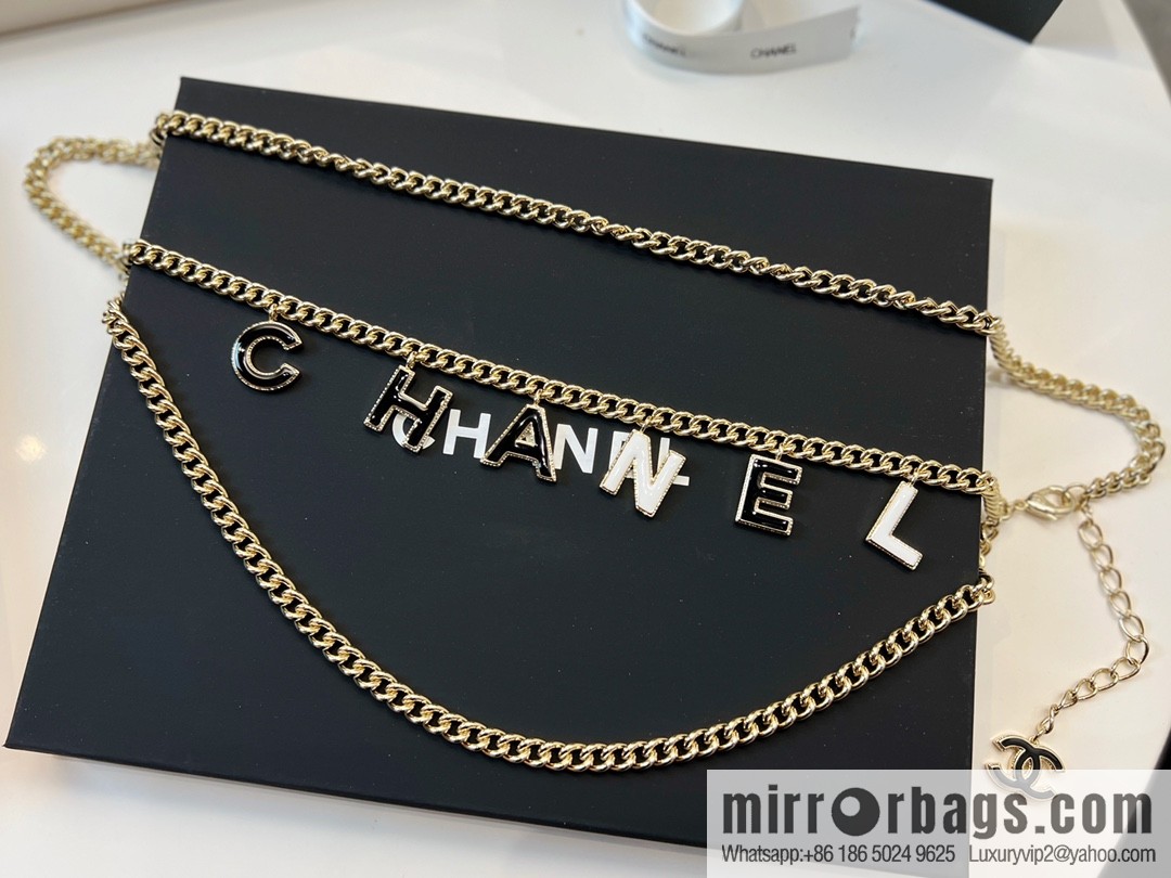 New ☑️ CHANEL Chanel double c letter fringed belt belt chain