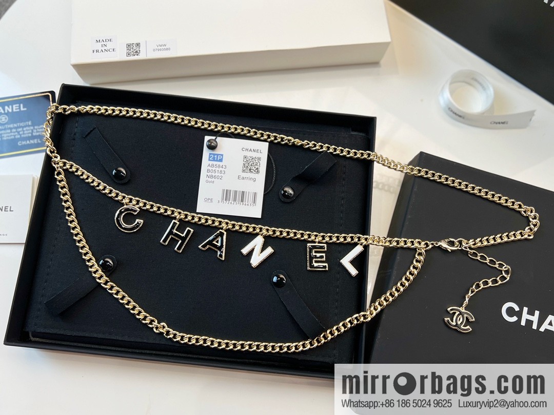 New ☑️ CHANEL Chanel double c letter fringed belt belt chain