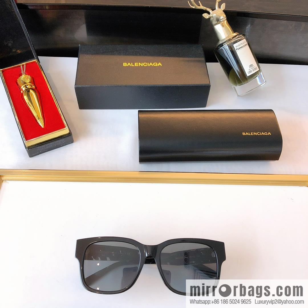 BALENCIAGA Balenciaga men's and women's same frame sunglasses