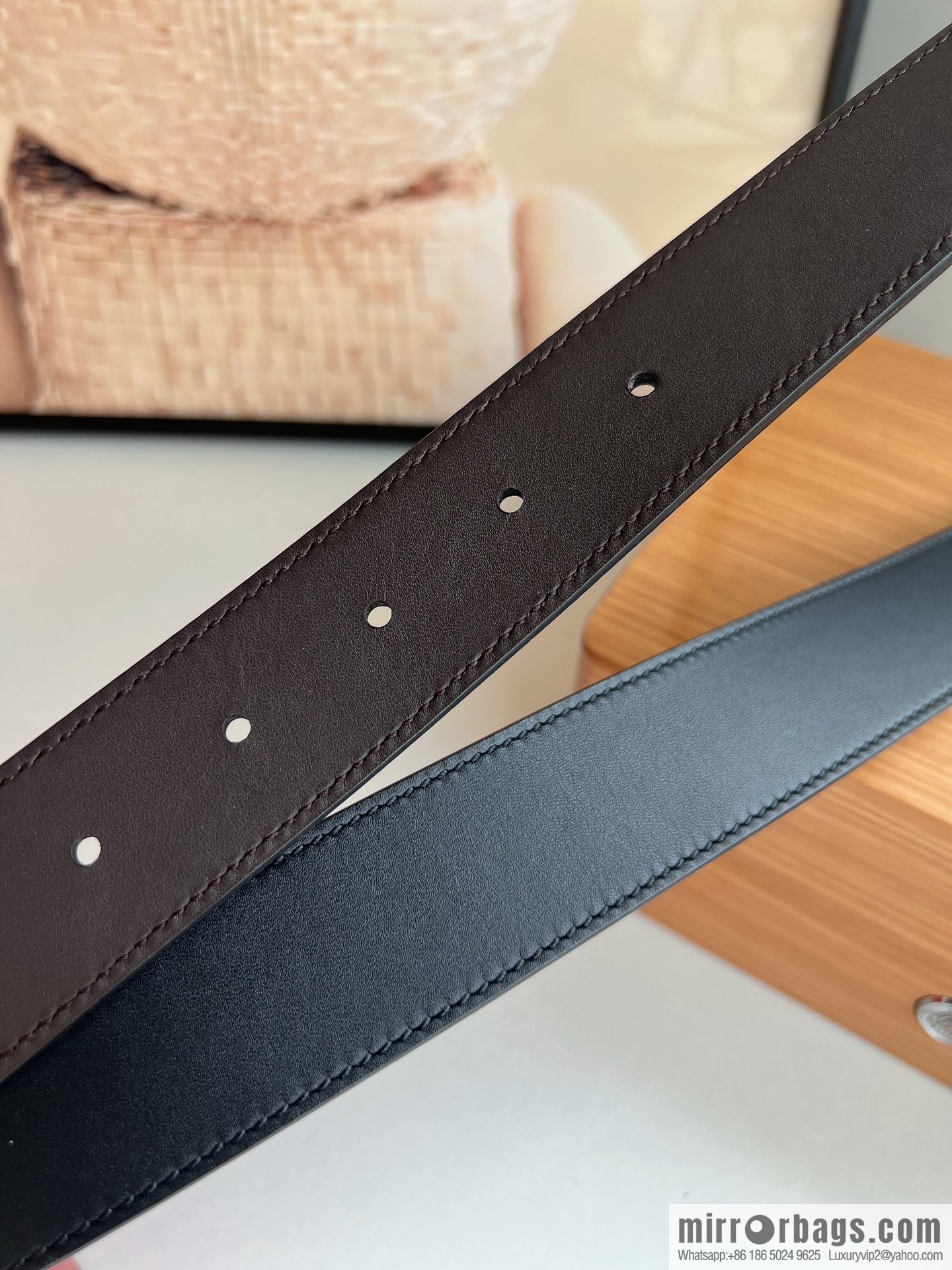 Ferragamo Ferragamo, Fortune 8-figure buckle belt 3.5cm