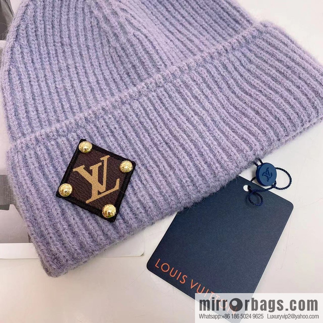 LV Louis Vuitton autumn and winter wool knitted wool hat