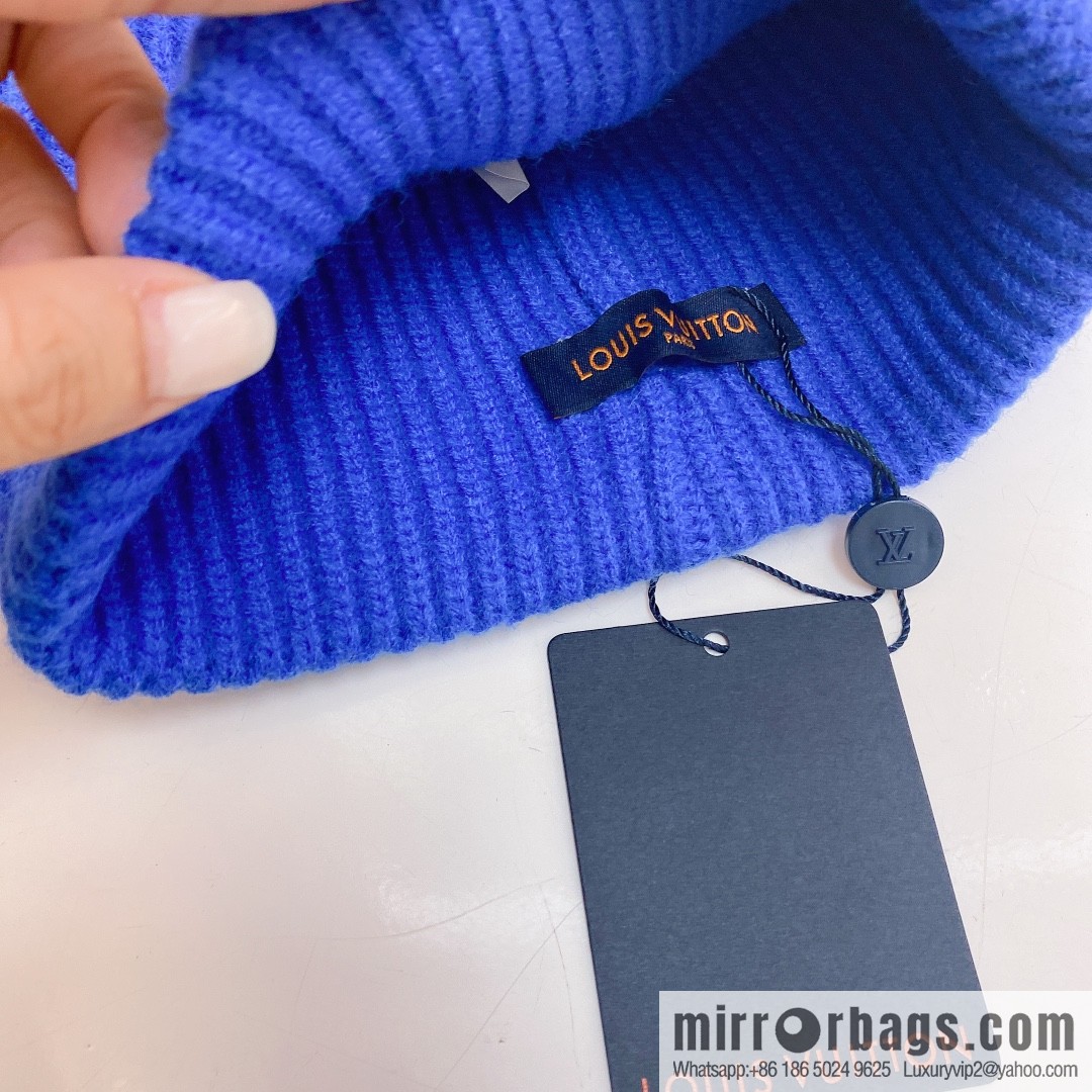 LV Louis Vuitton autumn and winter wool knitted wool hat
