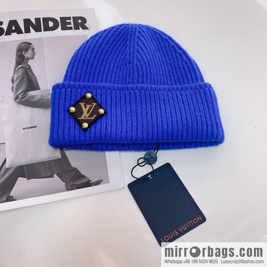 LV Louis Vuitton autumn and winter wool knitted wool hat