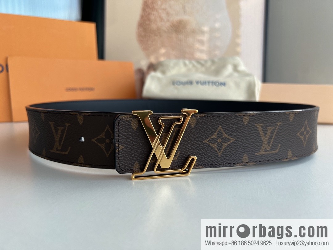 LV/Louis Vuitton 2022 new men's business belt 4.0cm