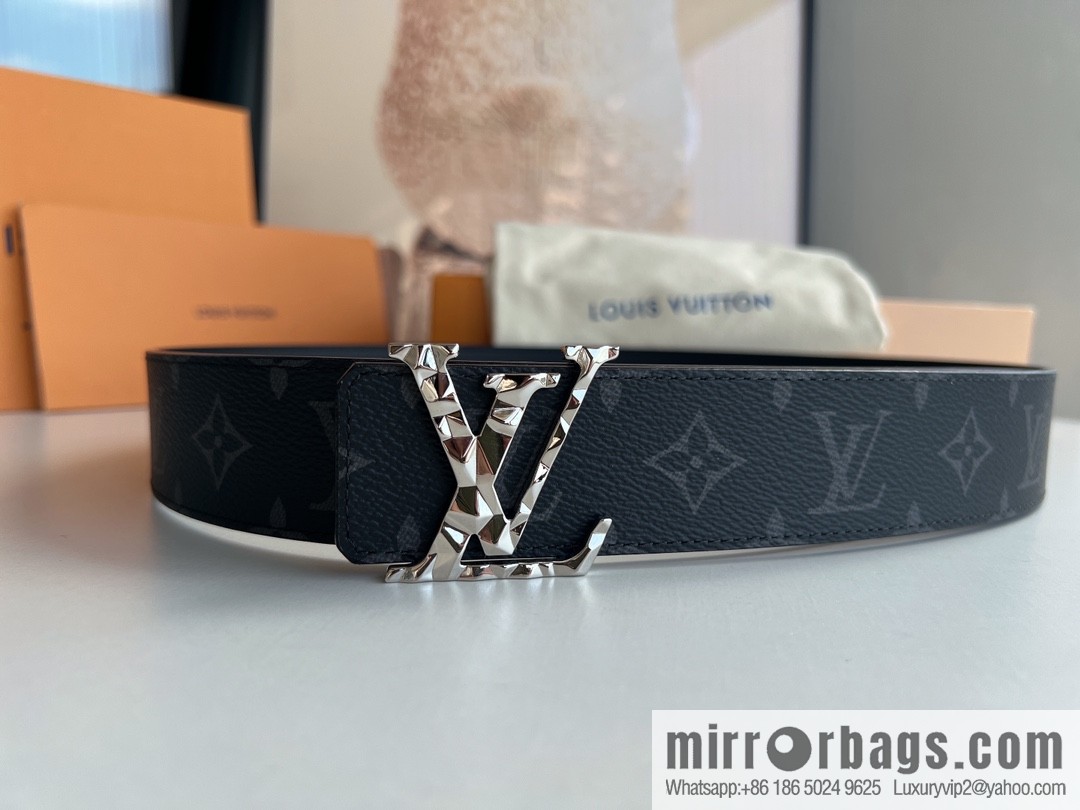 LV/Louis Vuitton 2022 new men's business belt 4.0cm