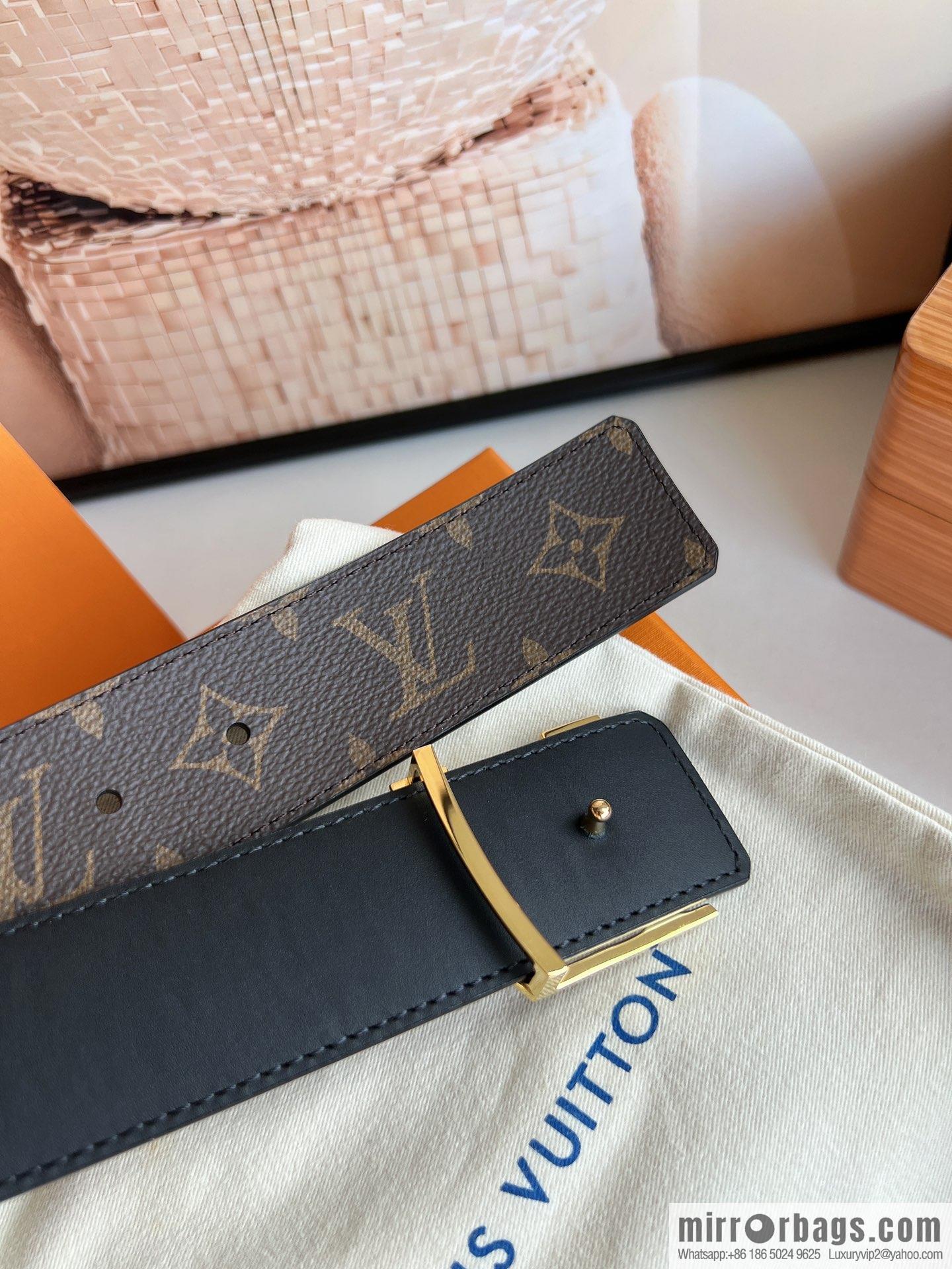 LV/Louis Vuitton 2022 new men's 40mm belt