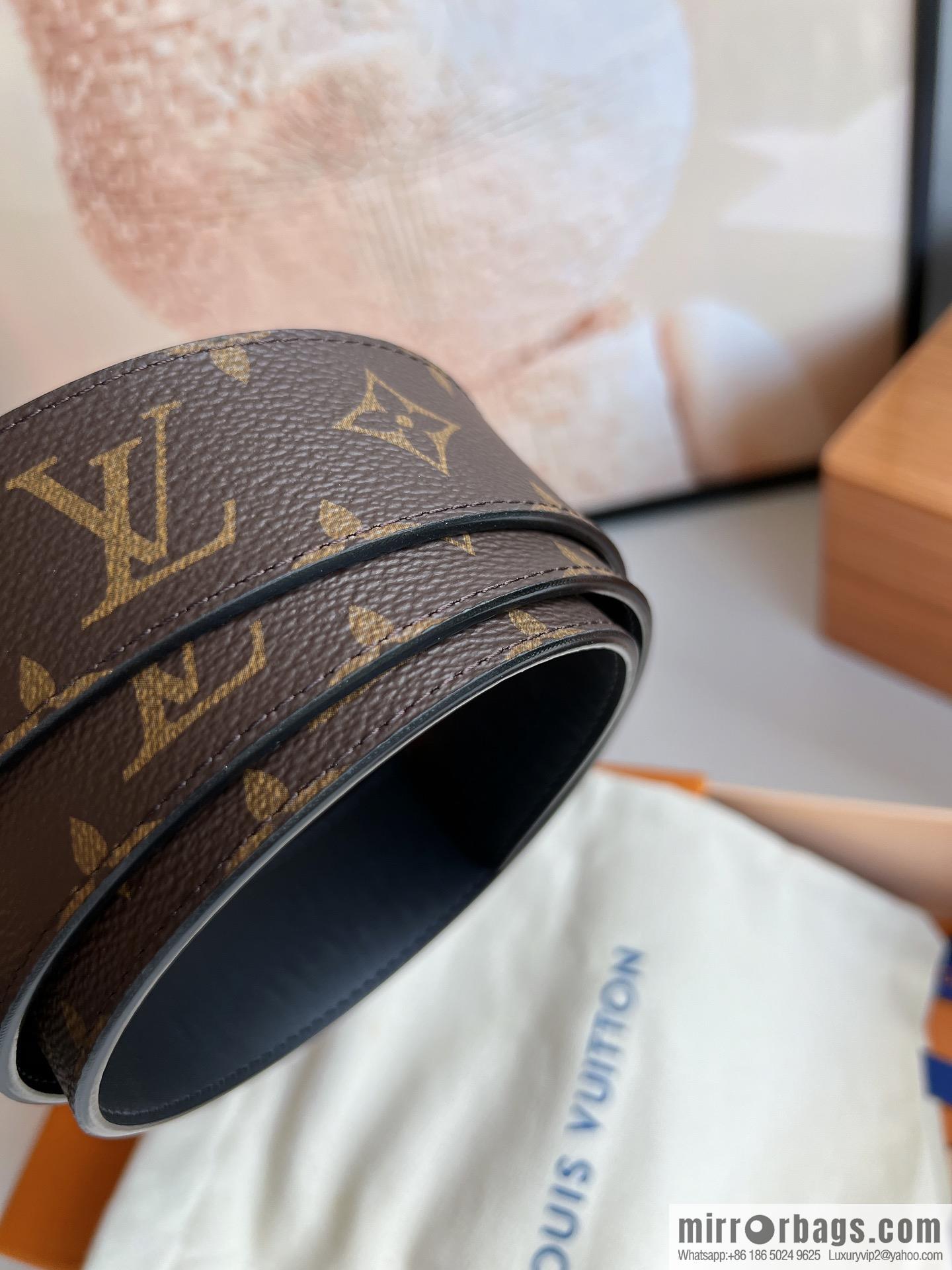 LV/Louis Vuitton 2022 new men's 40mm belt