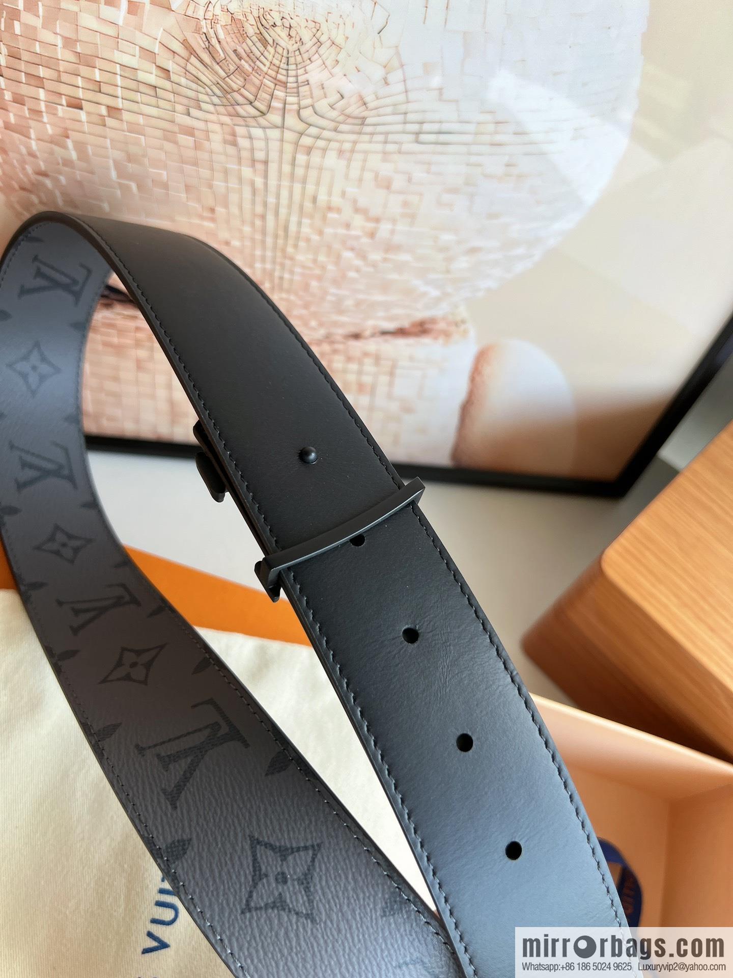 LV/Louis Vuitton 2022 new men's 40mm belt