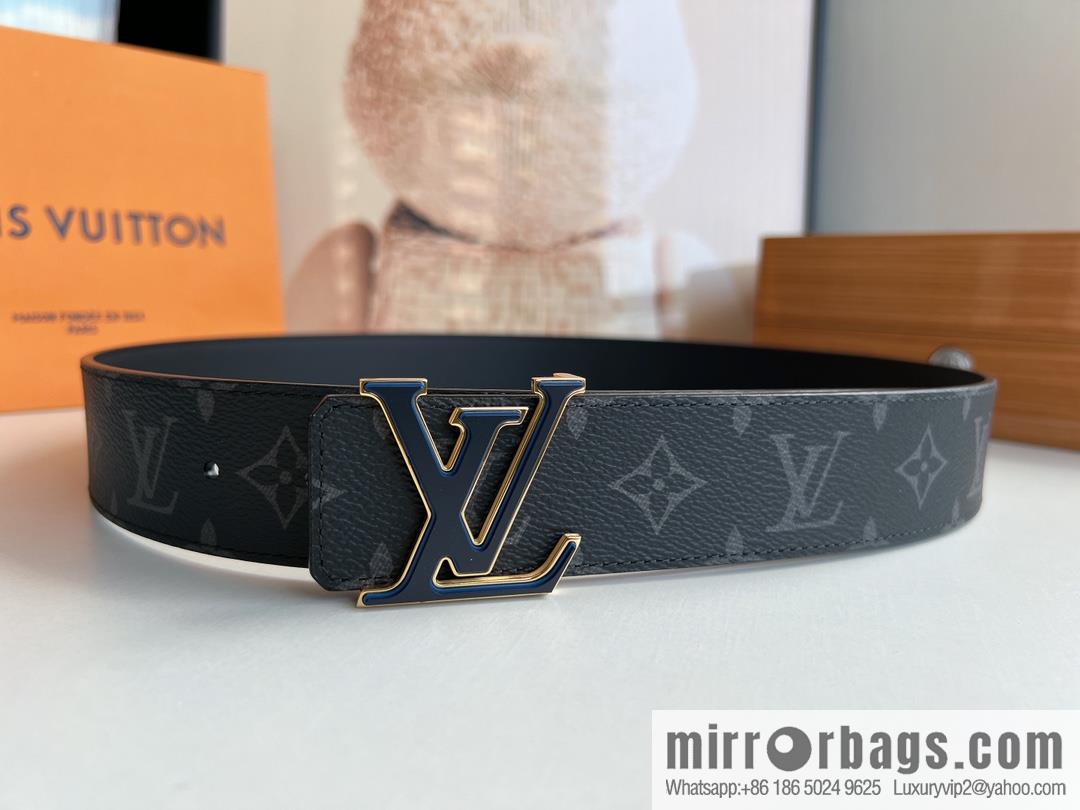 LV/Louis Vuitton 2022 new men's 40mm belt