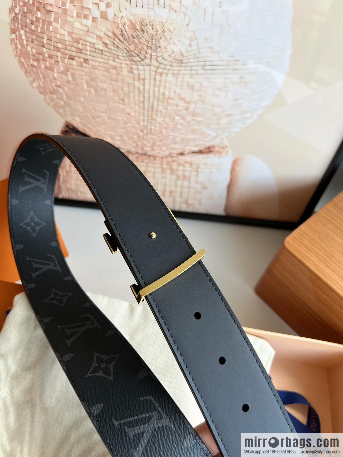 LV/Louis Vuitton 2022 new men's 40mm belt