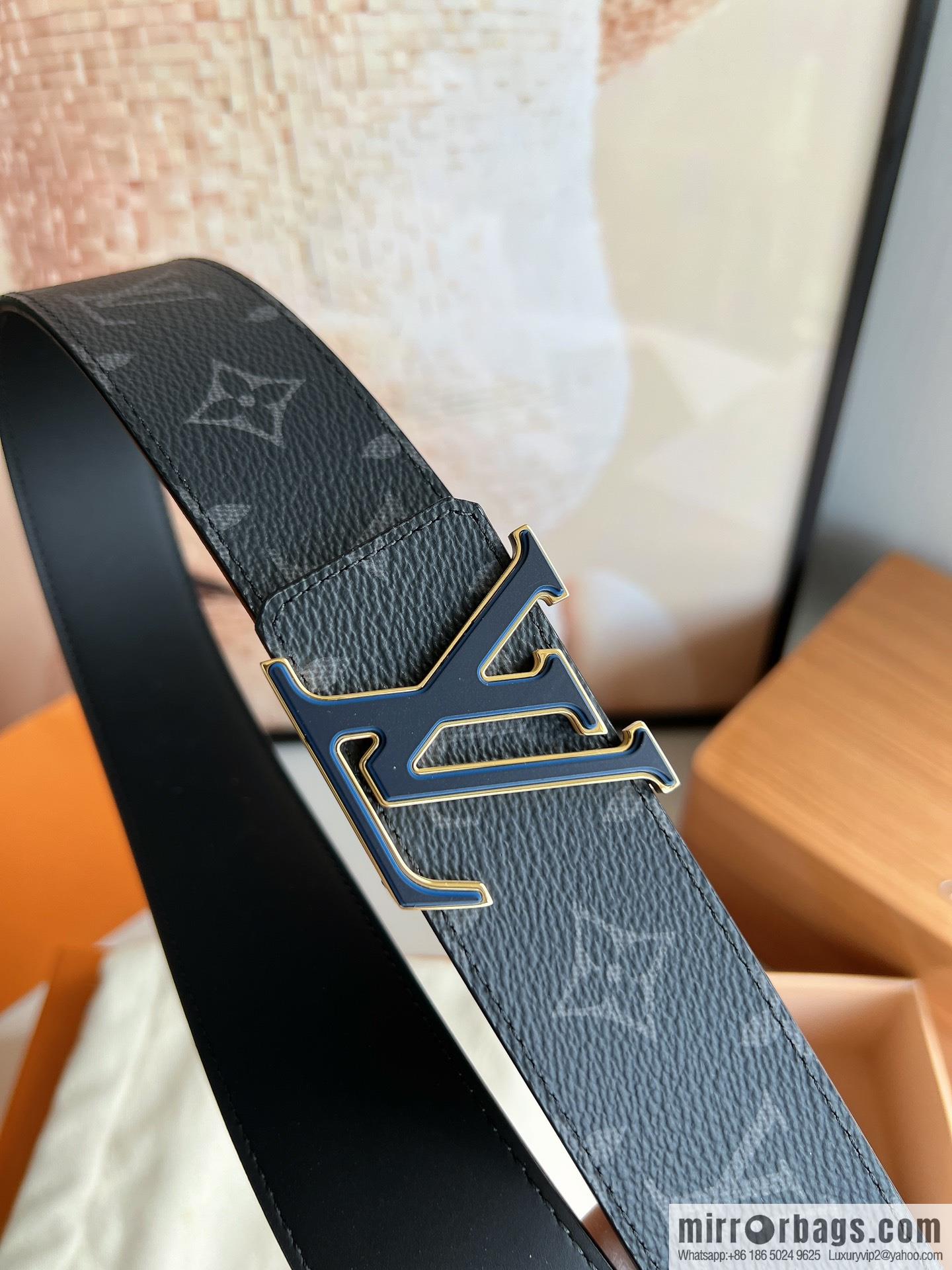 LV/Louis Vuitton 2022 new men's 40mm belt