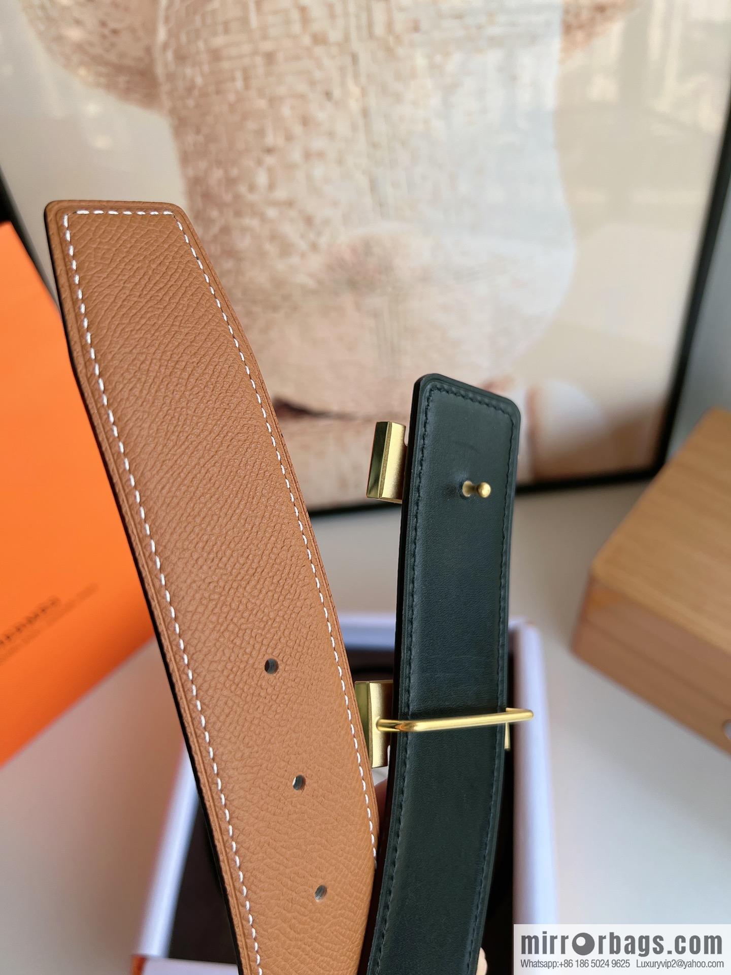 Hermes, carefully crafted 42mm men's belt