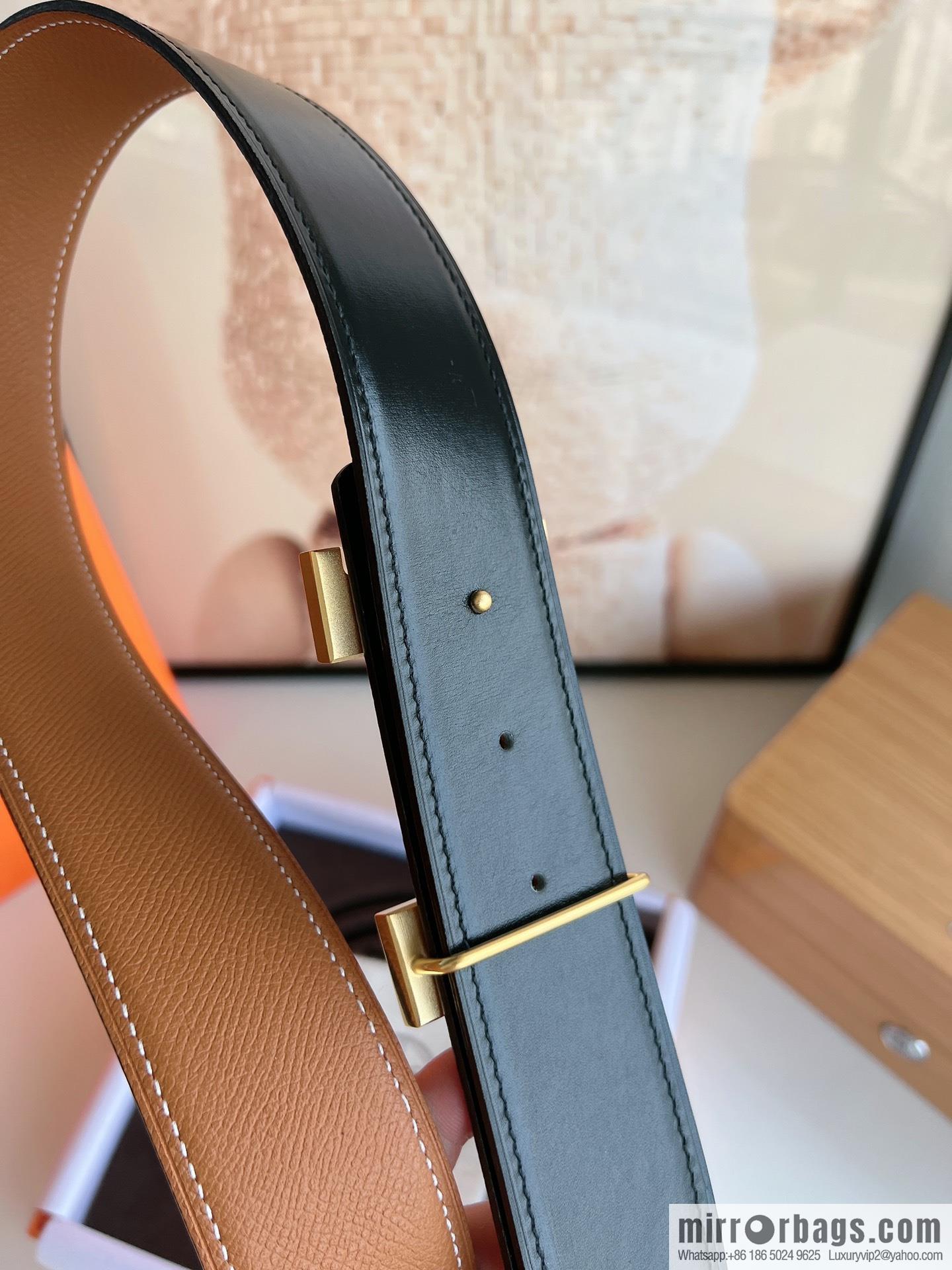Hermes, carefully crafted 42mm men's belt