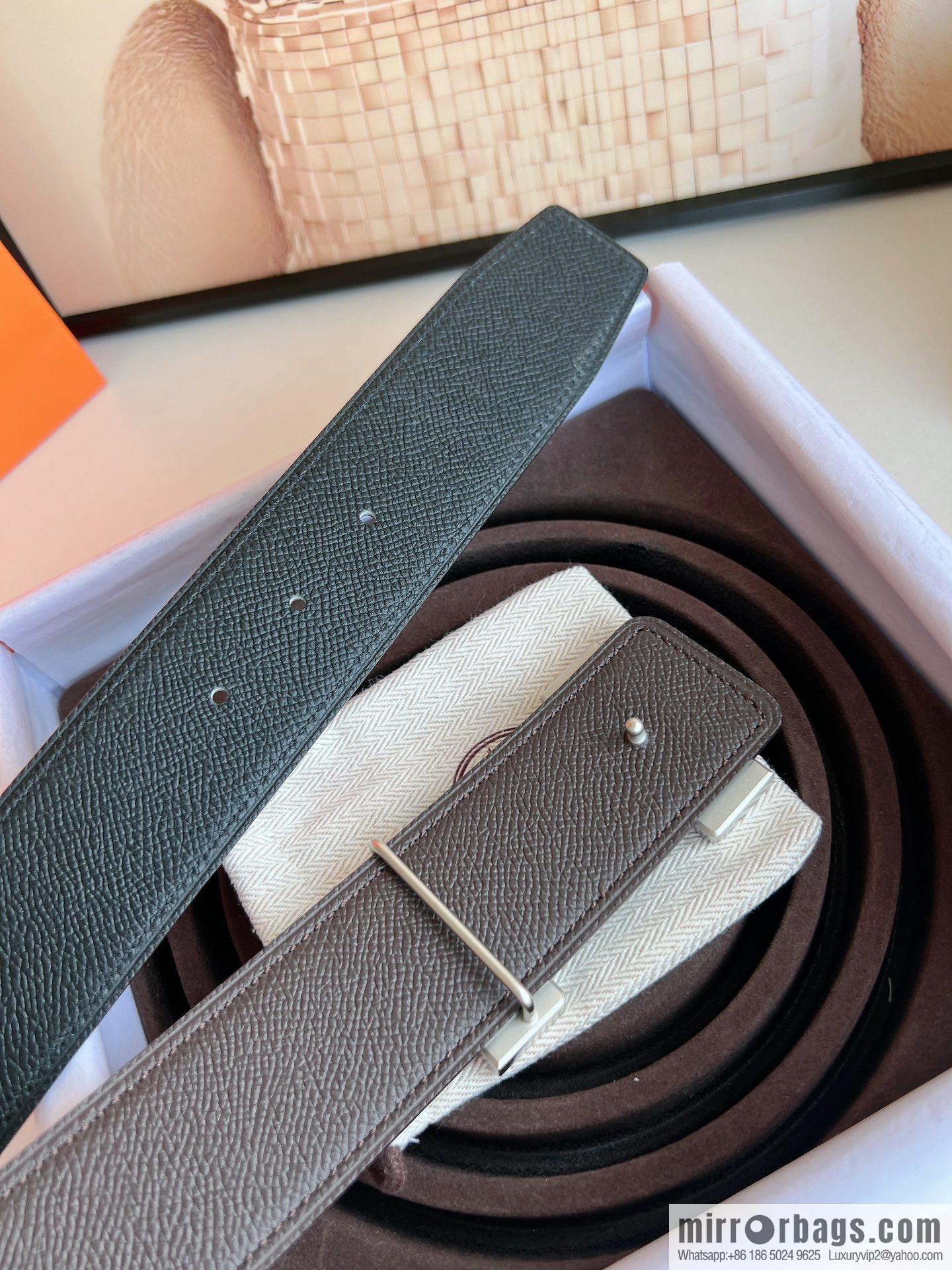 Hermes, carefully crafted 42mm men's belt