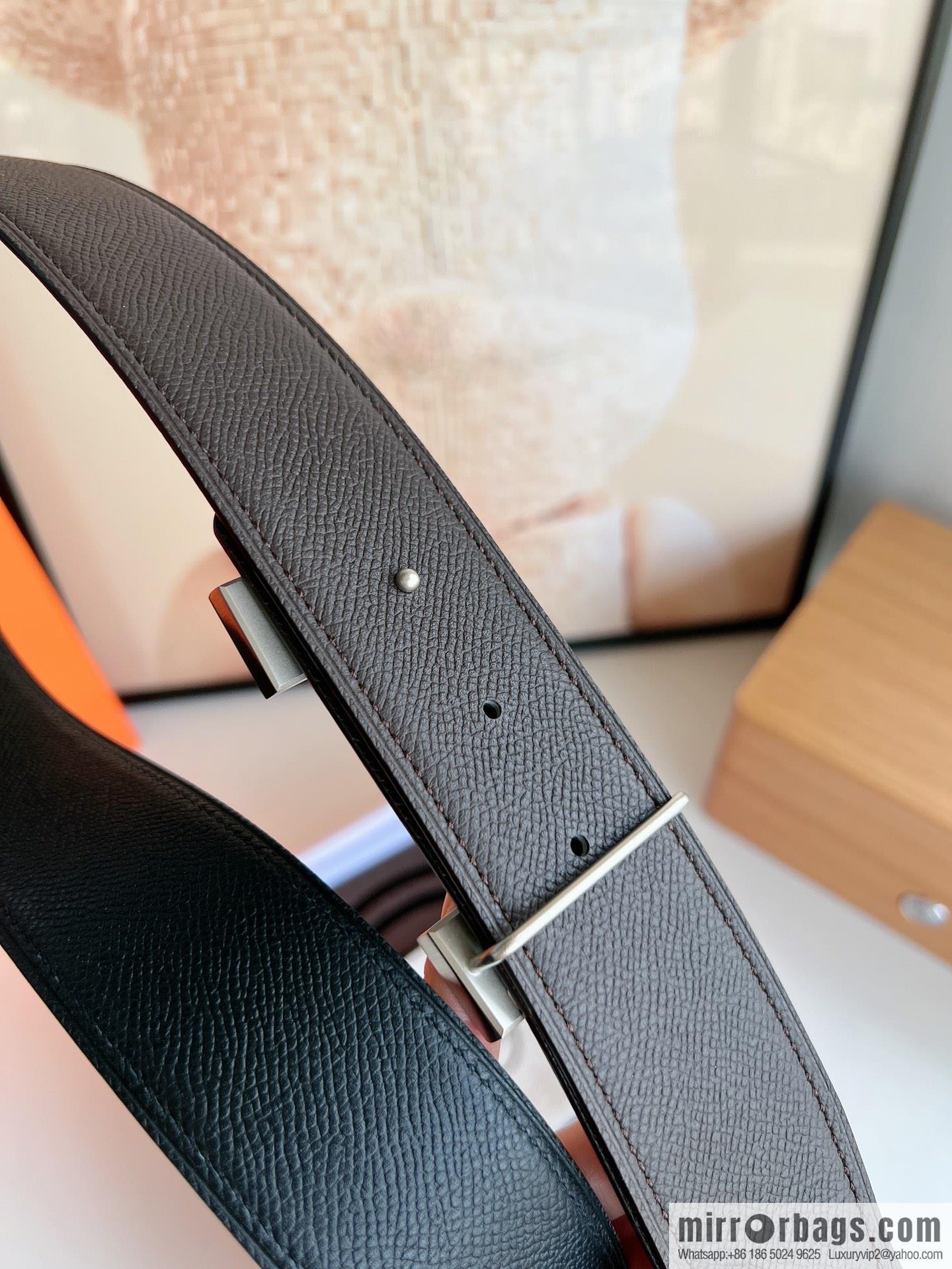 Hermes, carefully crafted 42mm men's belt