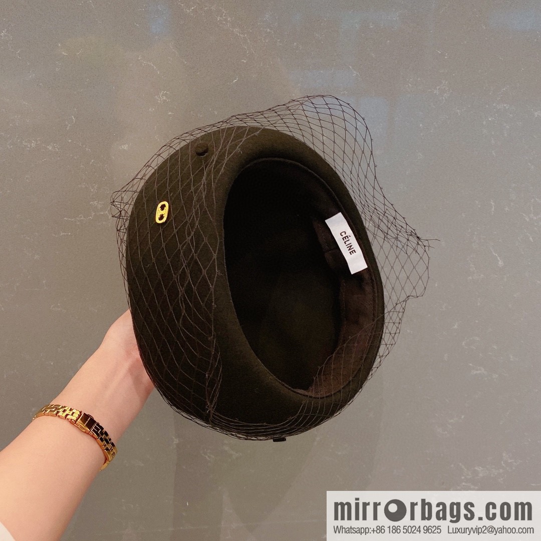 Celine 2022 autumn and winter new wool beret