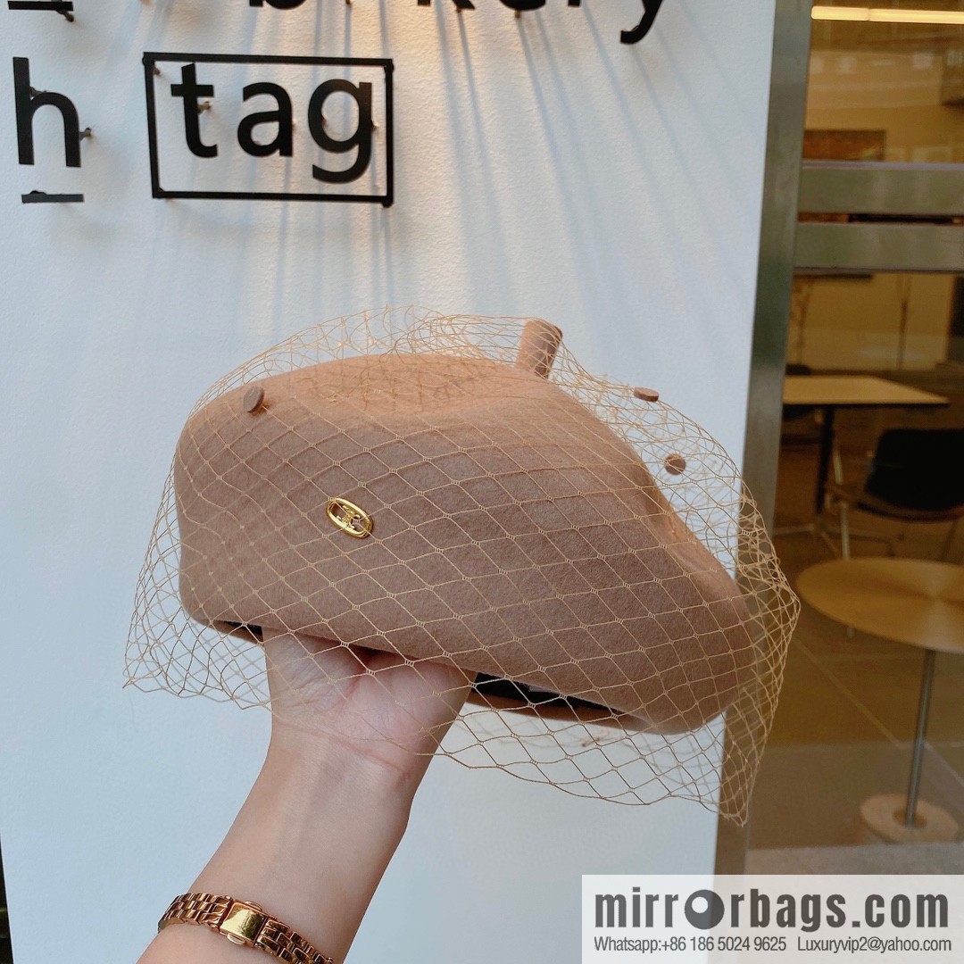 Celine 2022 autumn and winter new wool beret