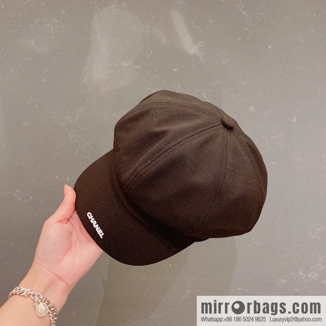 Chanel 2022 autumn and winter new octagonal hat
