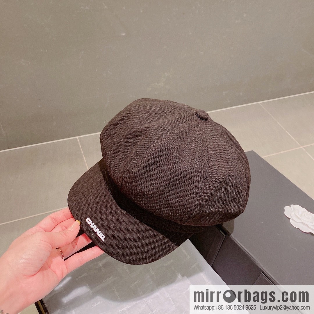 Chanel 2022 autumn and winter new octagonal hat