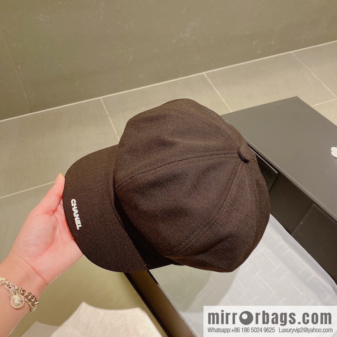 Chanel 2022 autumn and winter new octagonal hat