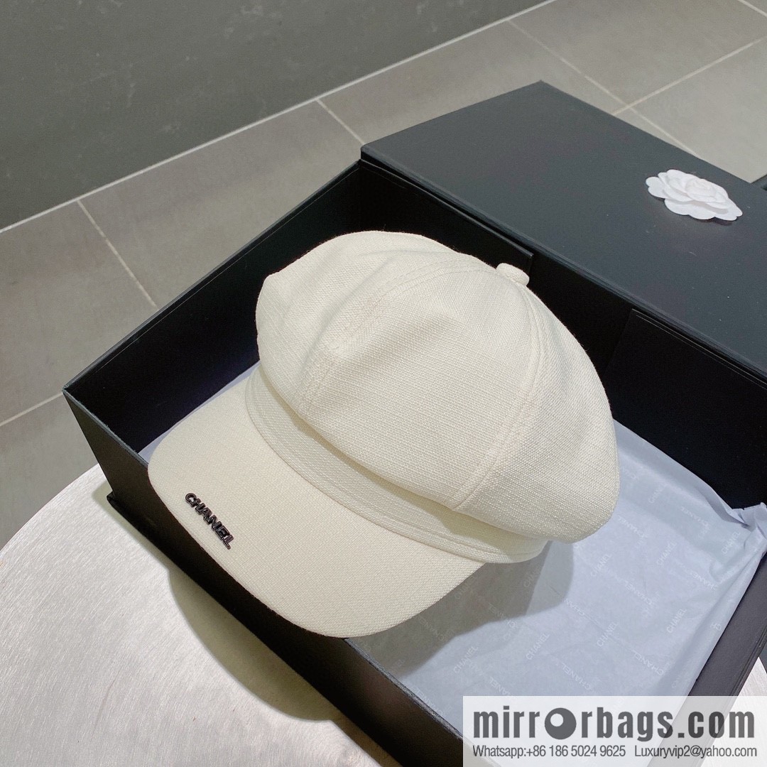 Chanel 2022 autumn and winter new octagonal hat