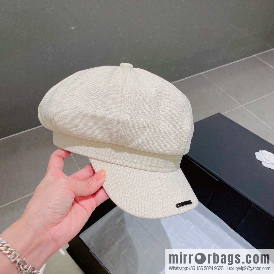 Chanel 2022 autumn and winter new octagonal hat