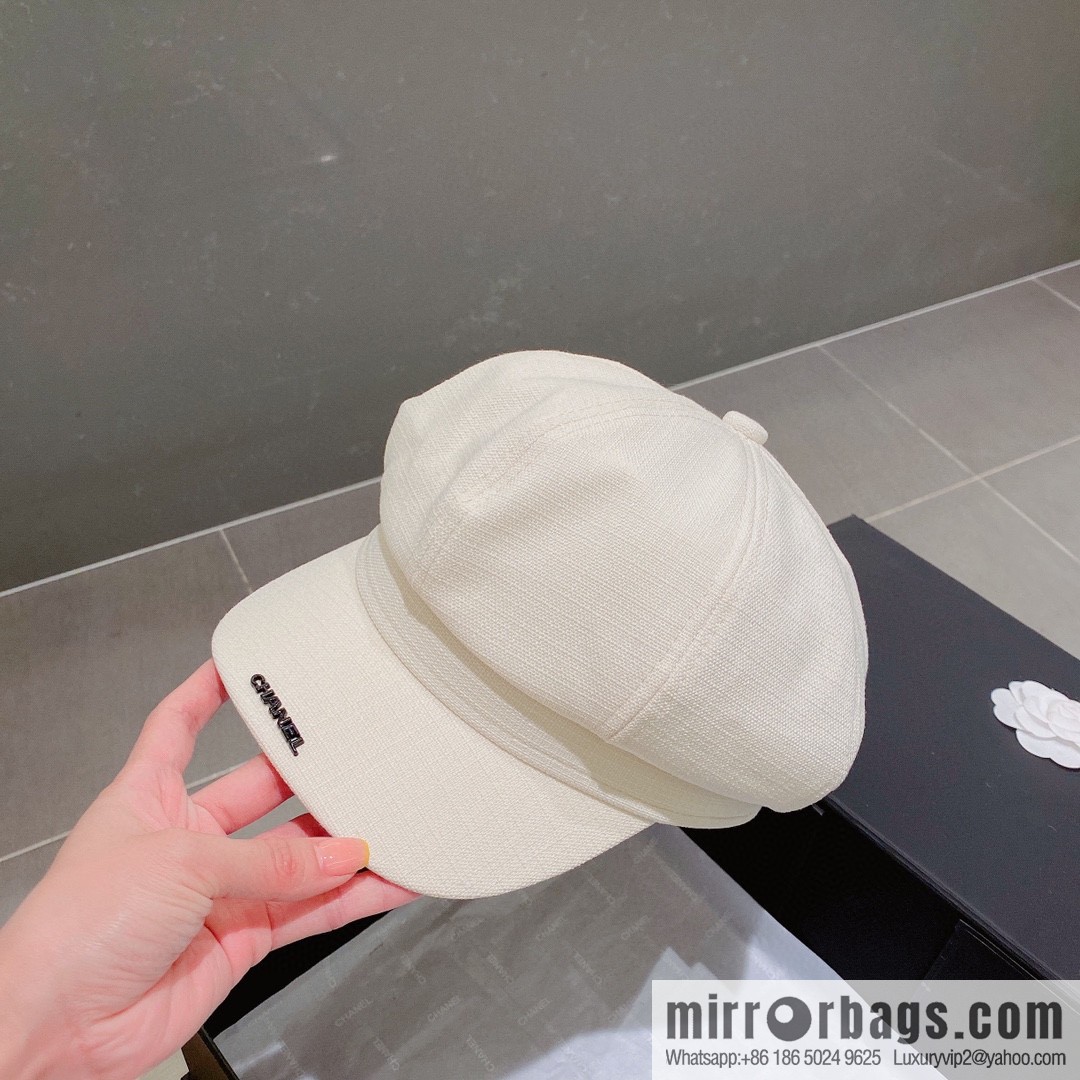 Chanel 2022 autumn and winter new octagonal hat