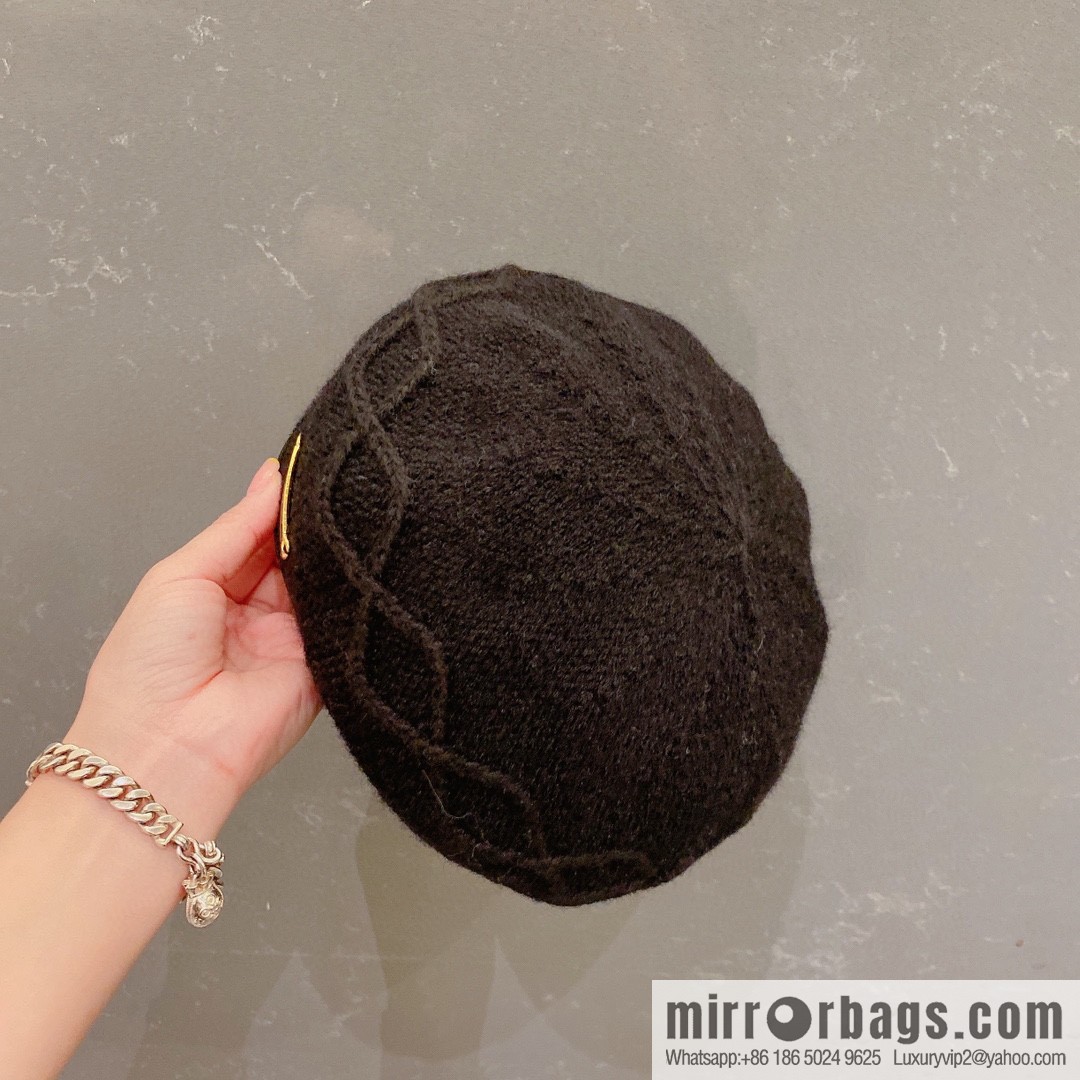 Dior 2022 autumn and winter new knitted beret