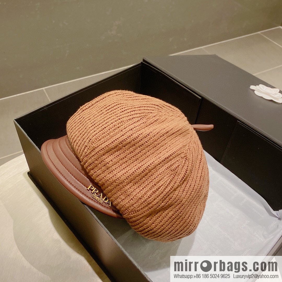 Prada 2022 autumn cap military cap