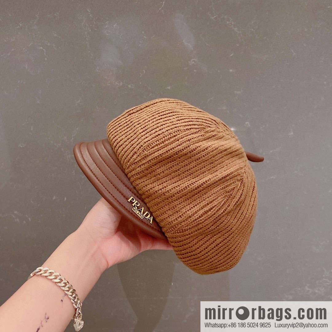 Prada 2022 autumn cap military cap