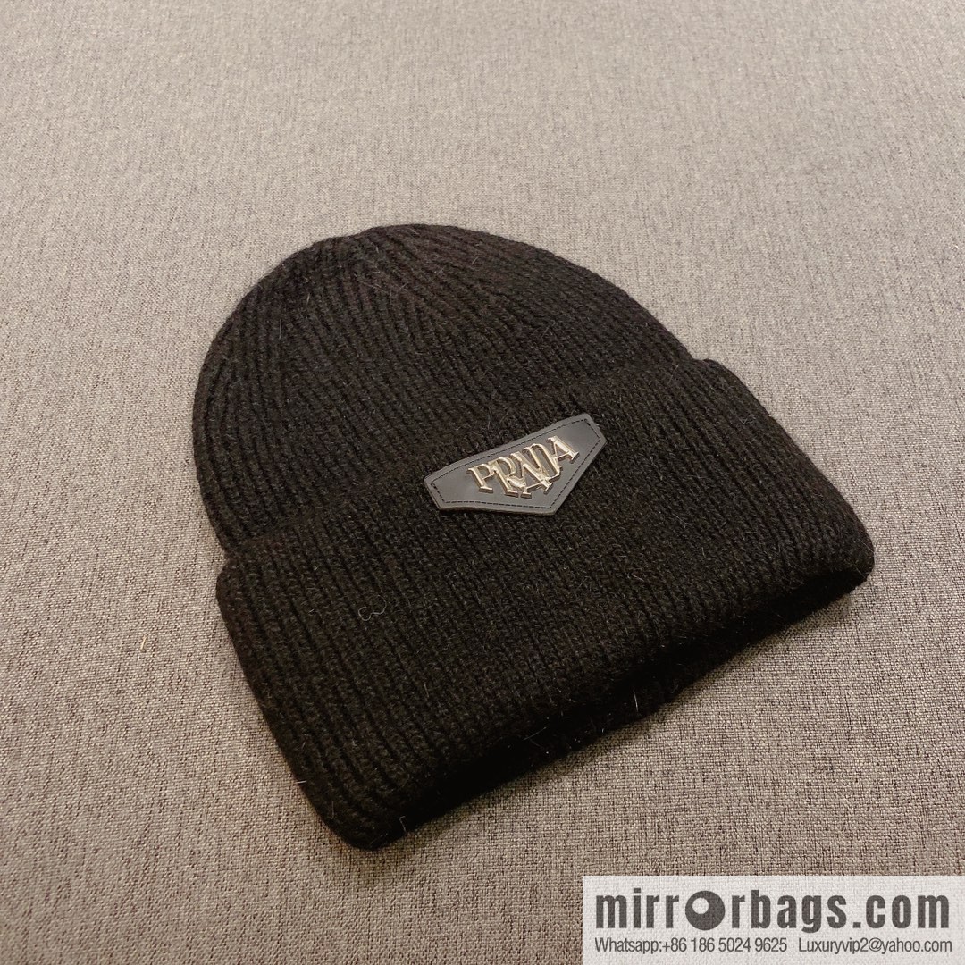PRADA Knitted wool hat