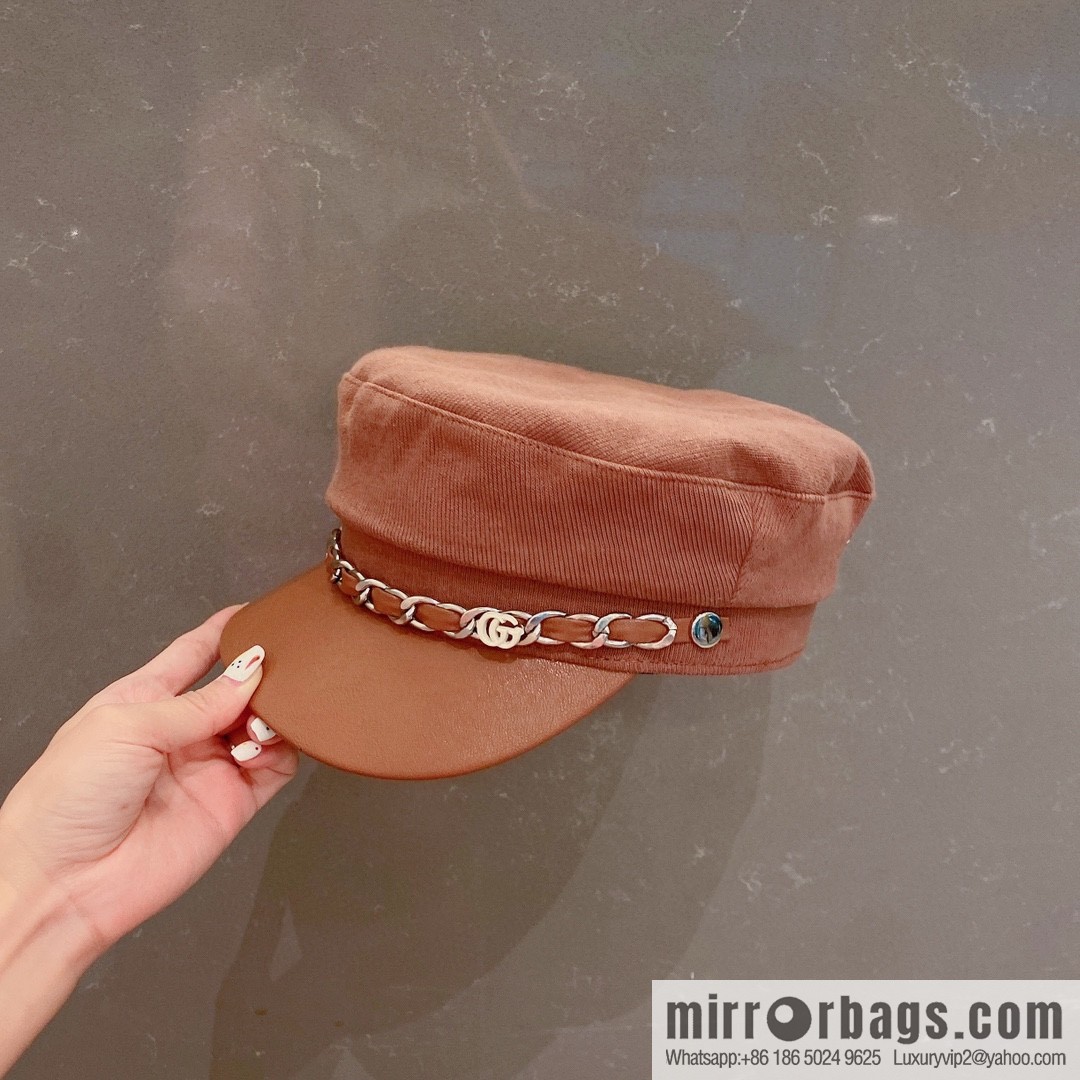 Gucci Gucci 2021 autumn new duck tongue military cap