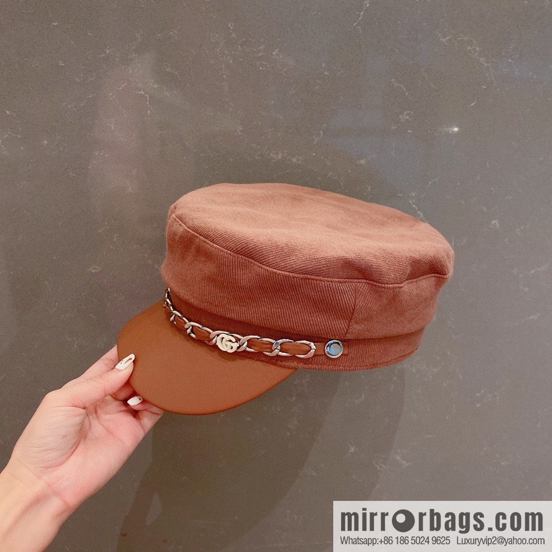 Gucci Gucci 2021 autumn new duck tongue military cap