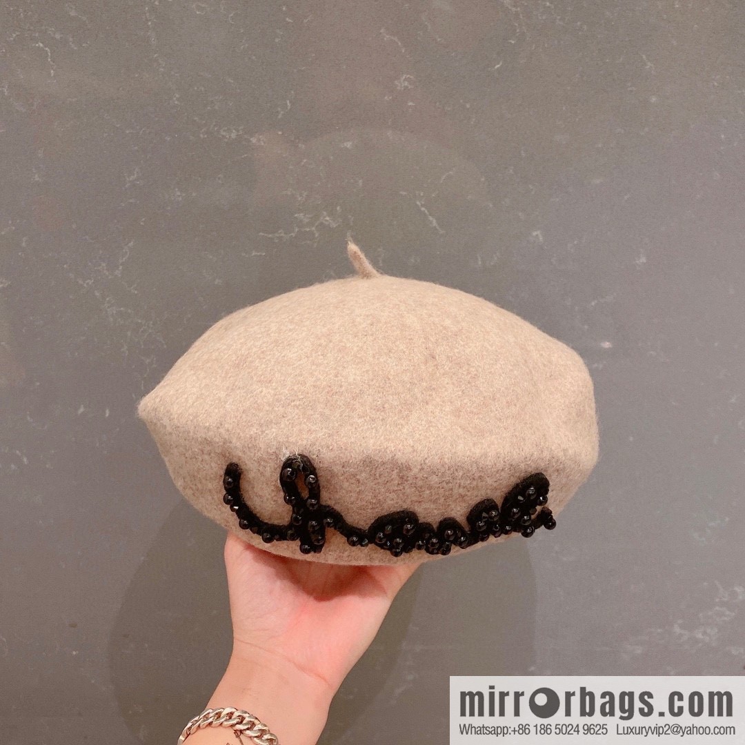 Chanel 2022 autumn and winter new woolen beret