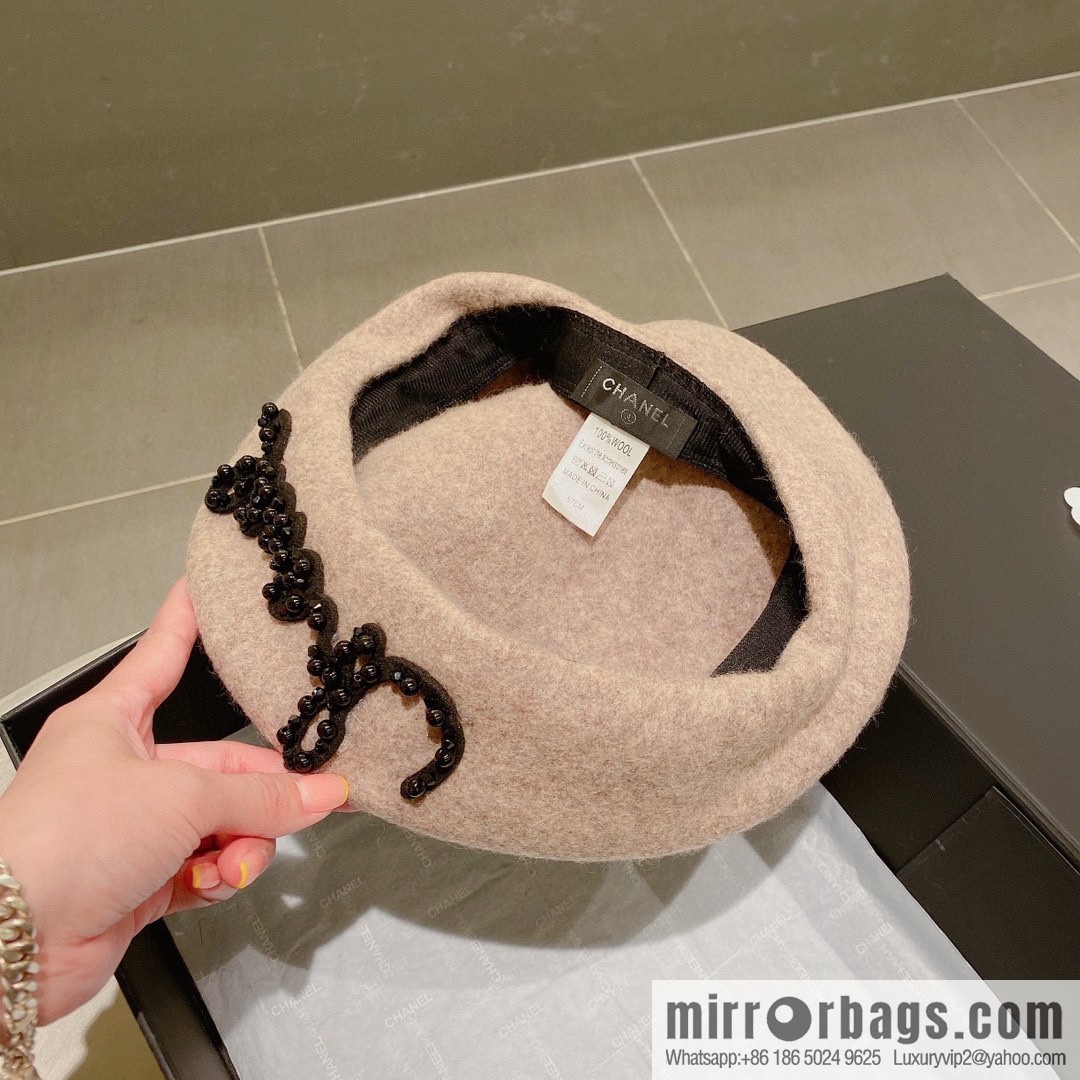 Chanel 2022 autumn and winter new woolen beret