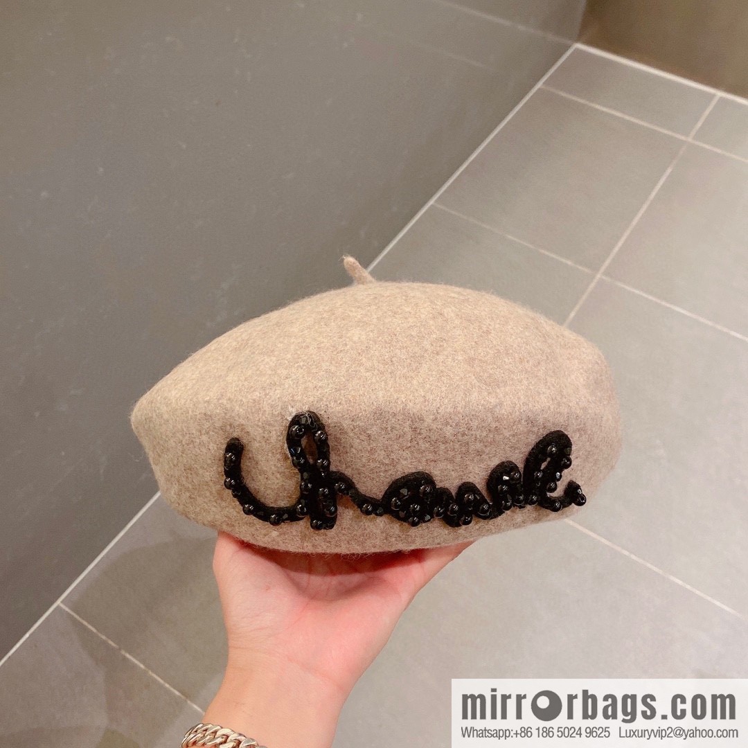 Chanel 2022 autumn and winter new woolen beret