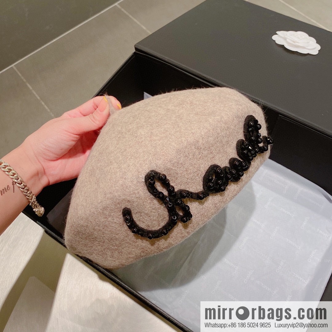 Chanel 2022 autumn and winter new woolen beret