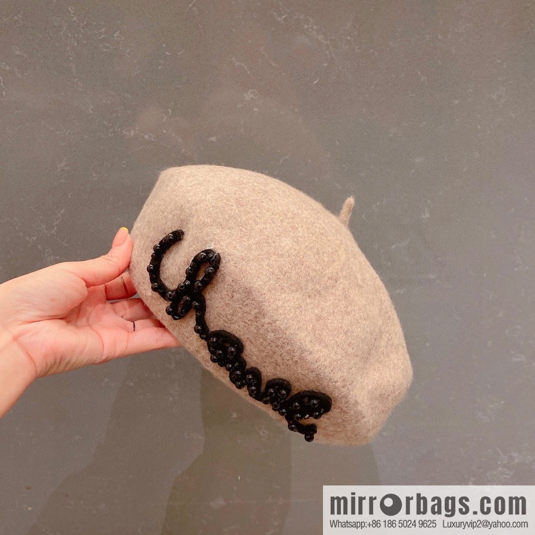 Chanel 2022 autumn and winter new woolen beret