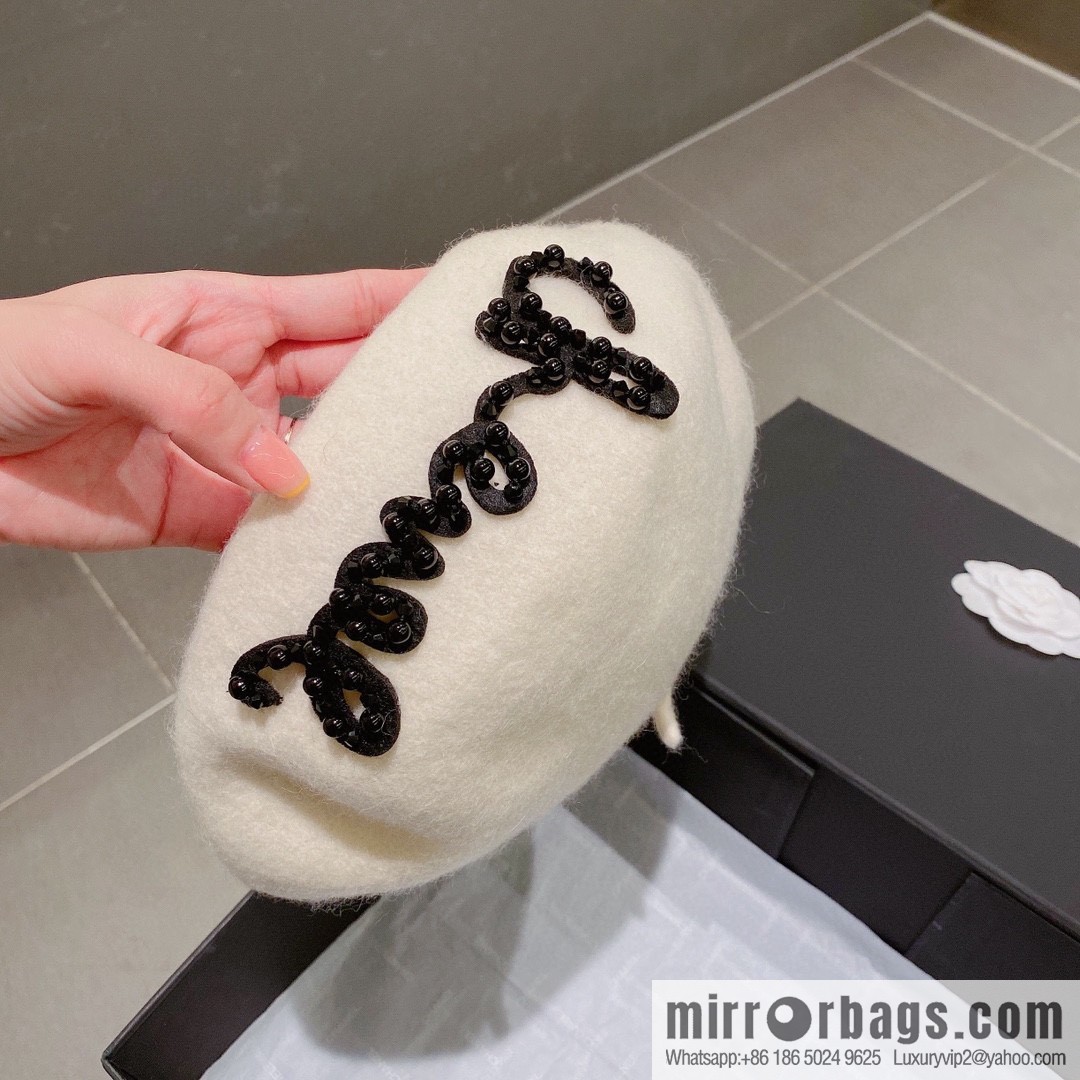 Chanel 2022 autumn and winter new woolen beret