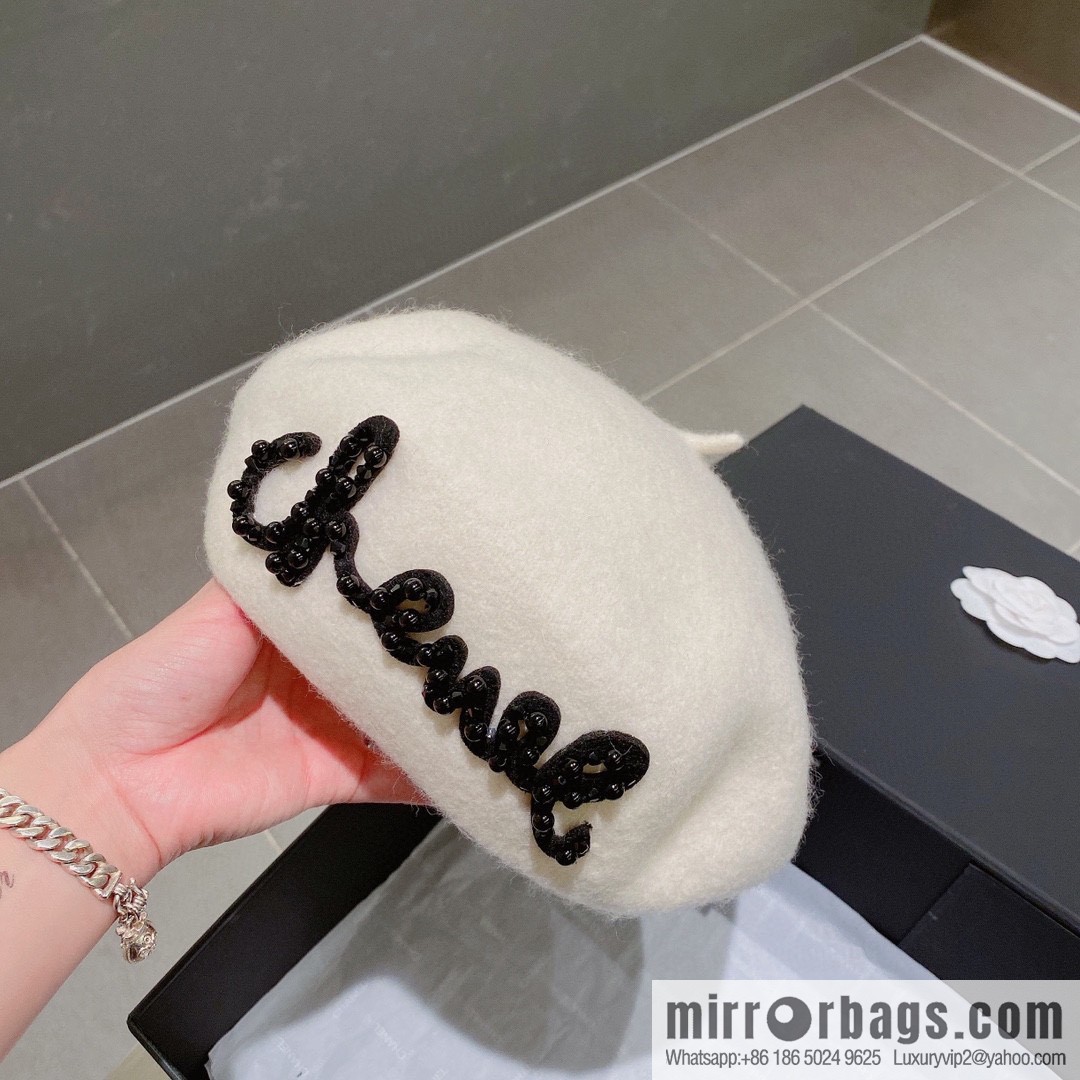 Chanel 2022 autumn and winter new woolen beret
