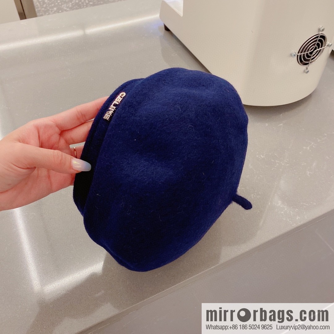 Celine 2022 autumn and winter new woolen beret