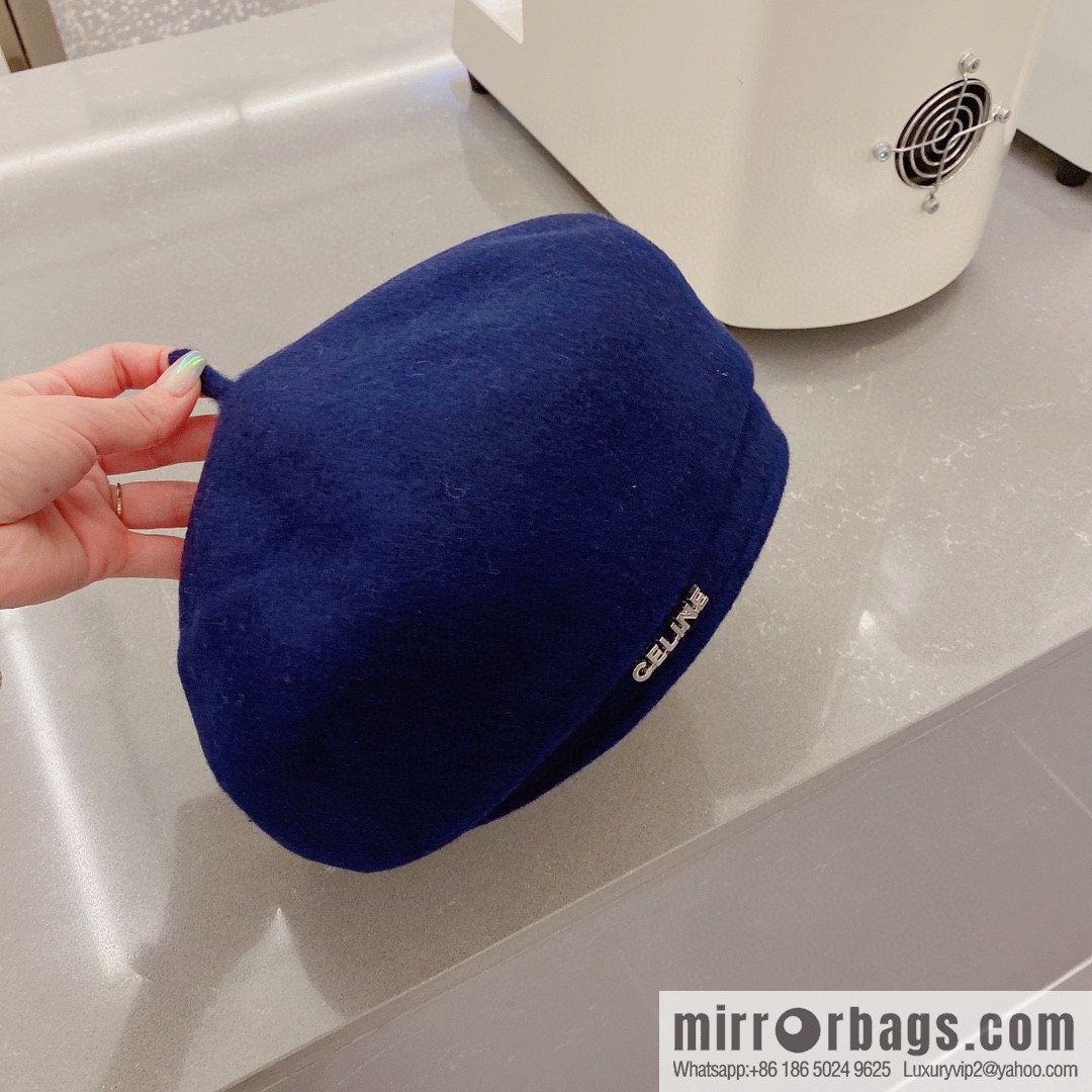 Celine 2022 autumn and winter new woolen beret