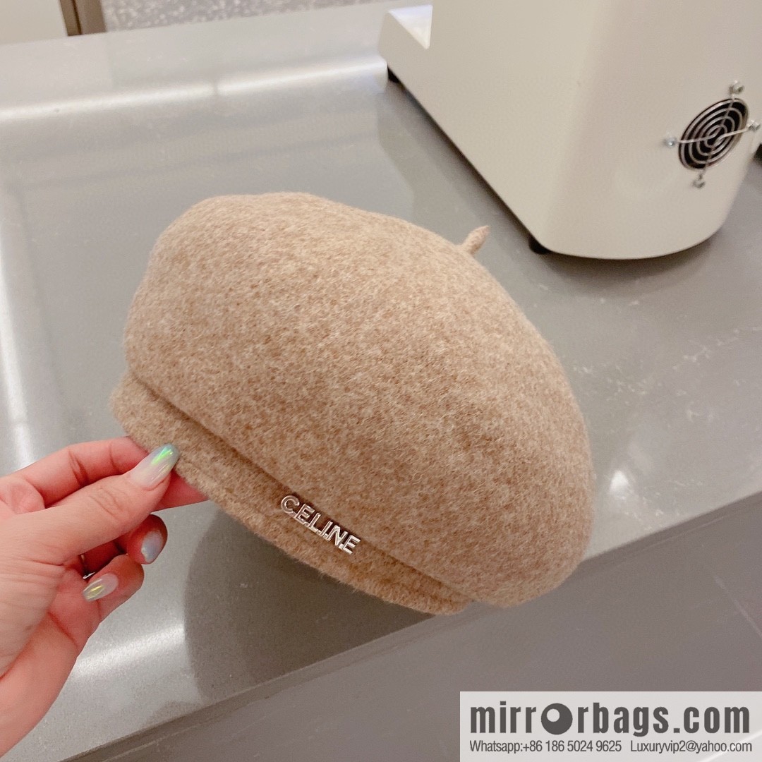 Celine 2022 autumn and winter new woolen beret