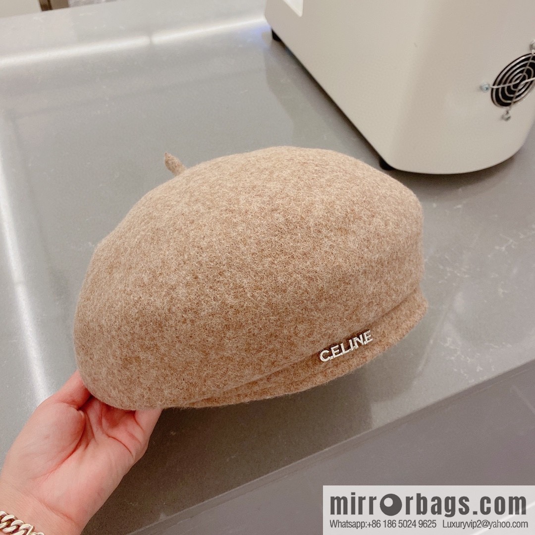 Celine 2022 autumn and winter new woolen beret