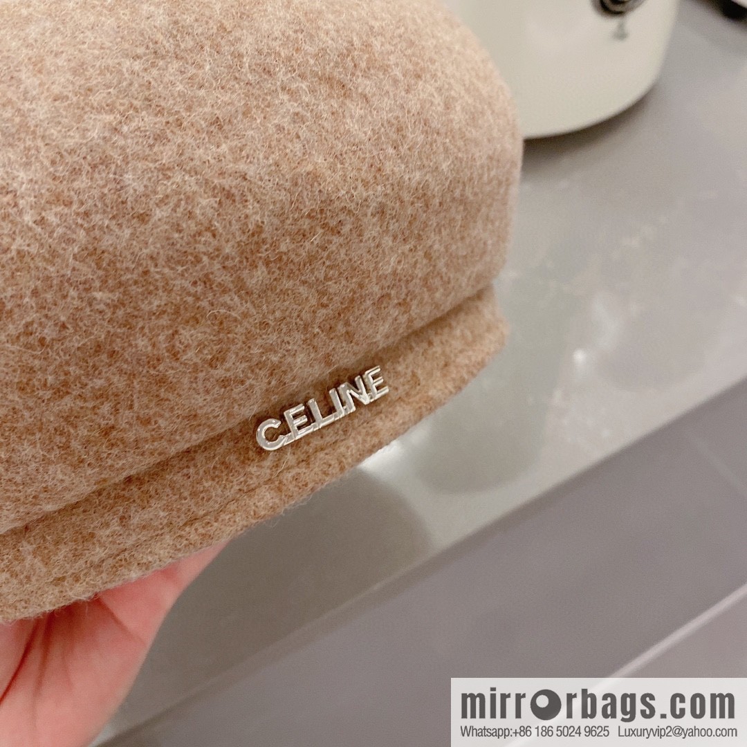 Celine 2022 autumn and winter new woolen beret