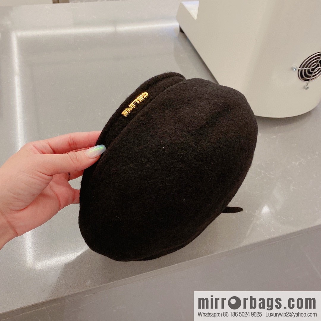 Celine 2022 autumn and winter new woolen beret