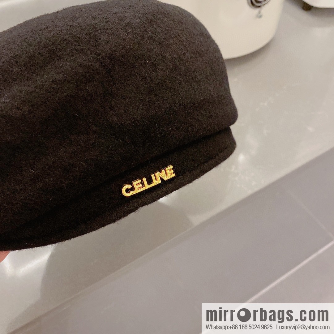 Celine 2022 autumn and winter new woolen beret