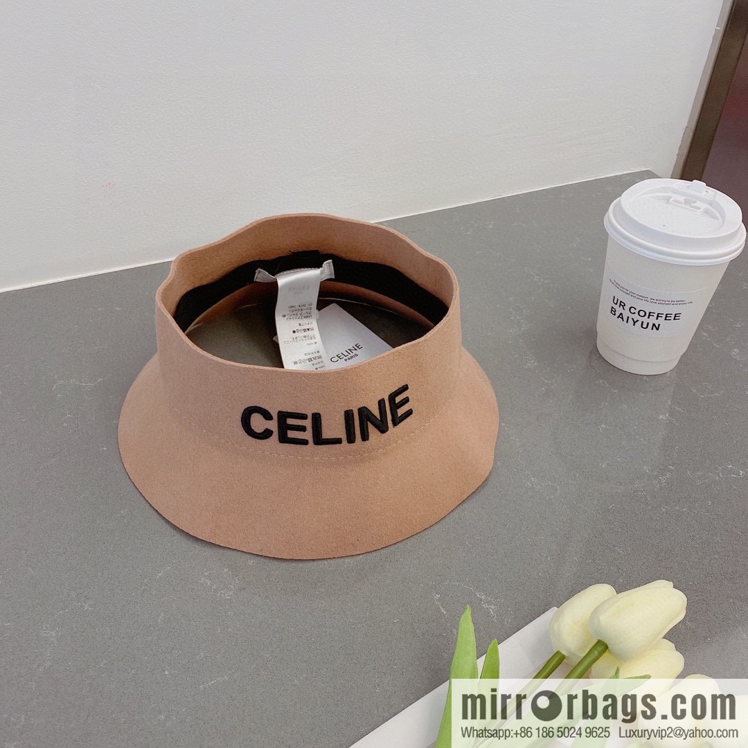 Celine autumn 2022 empty top sun hat