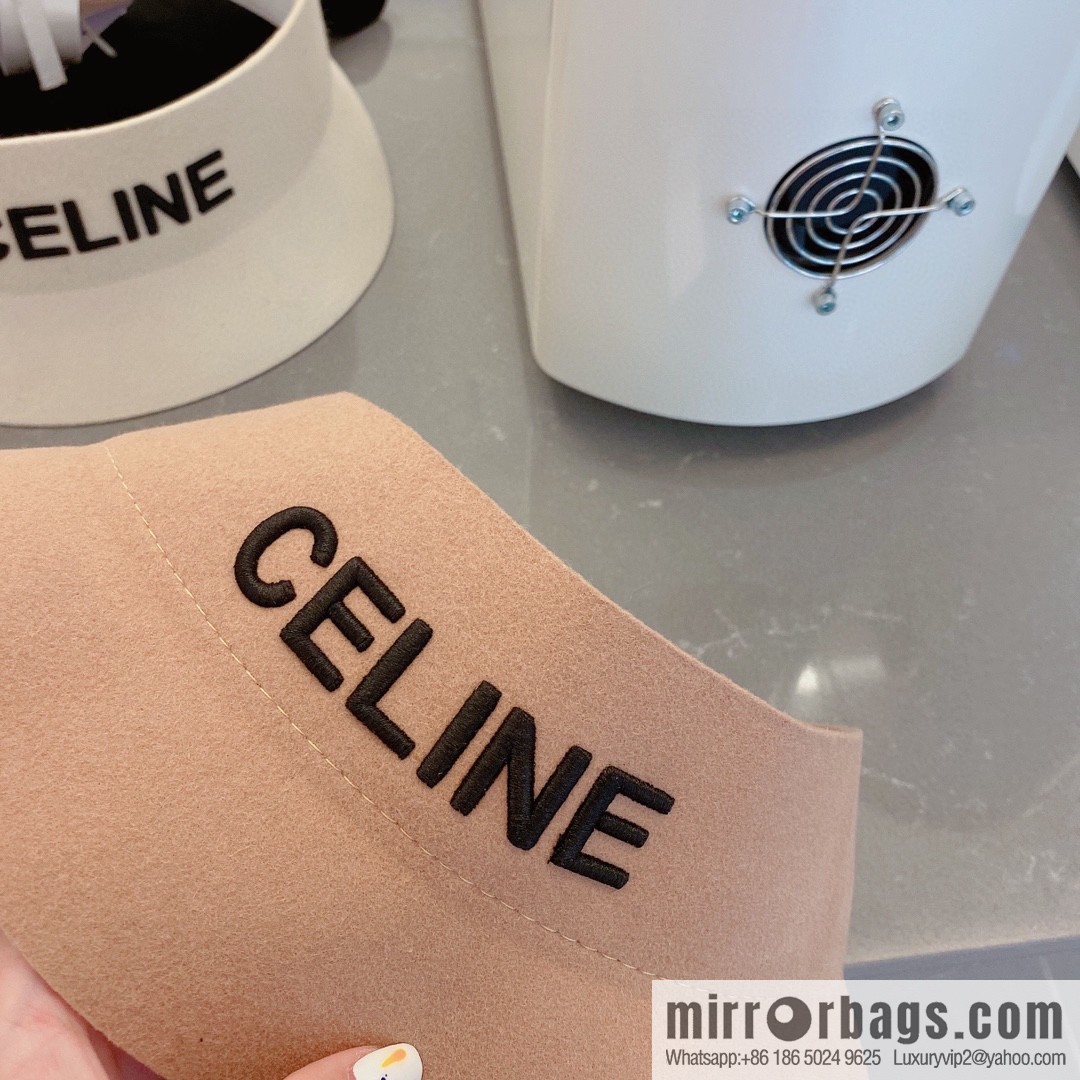 Celine autumn 2022 empty top sun hat