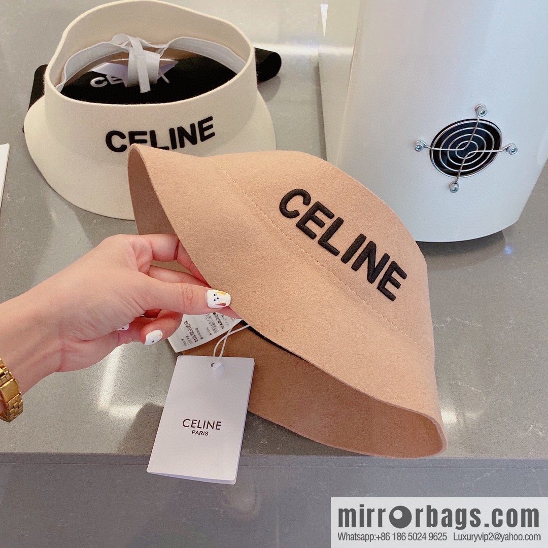 Celine autumn 2022 empty top sun hat
